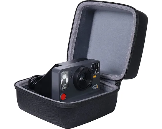 Hard instant camera case replacement for Polaroid Now 2nd generation I-Type instant camera or Polaroid I-2 instant camera bundle or Polaroid With film bundle or Polaroid originals OneStep 2 VF camera or Polaroid OneStep+ Bluetooth instant film camera.
